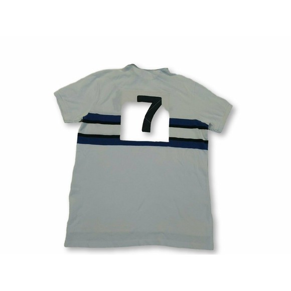 .POLO RALPH LAUREN CUSTOM FIT POLO T-SHIRT MENS SIZE L WHITE & BLUE COLOR NWT - Picture 2 of 2